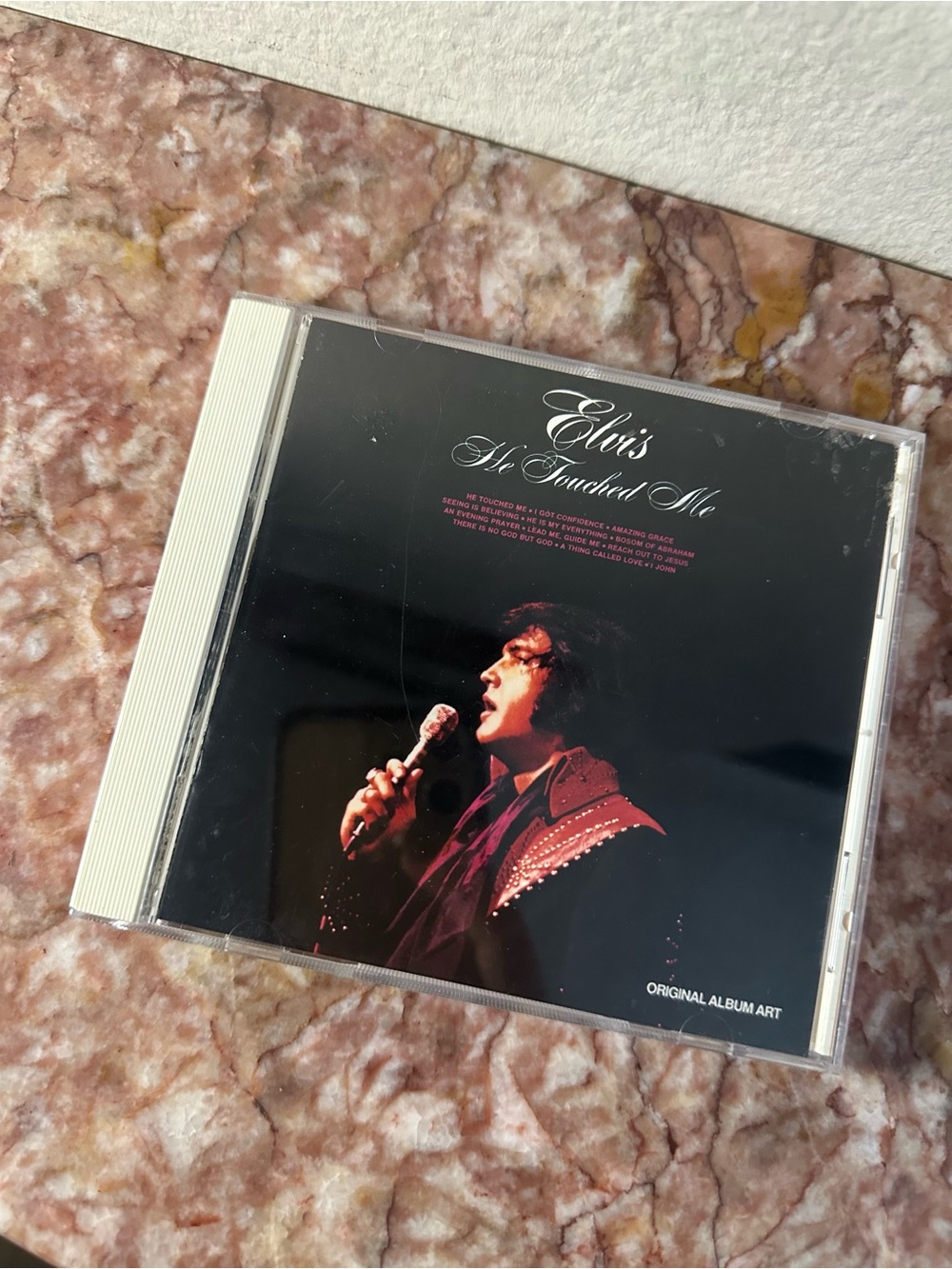 Elvis Presley - He Touched Me (CD) Black & Red Cover